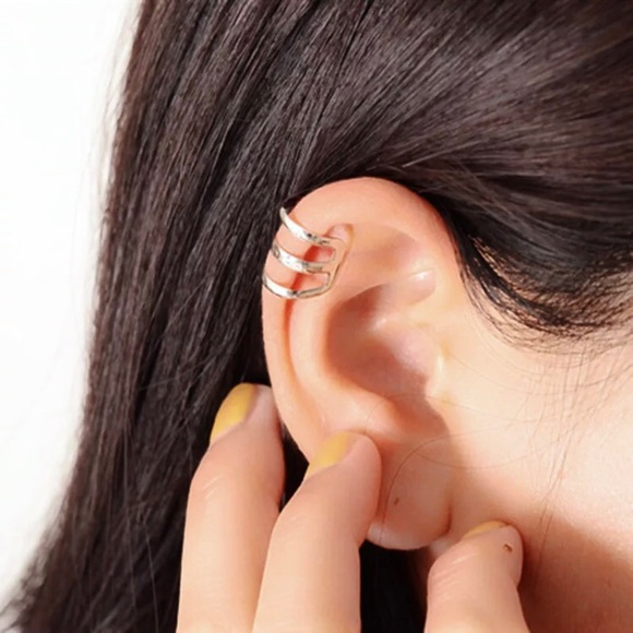 “Raina” Banded No Pierce Boho/Indie Cute Ear Cuff - Picture 5 of 12